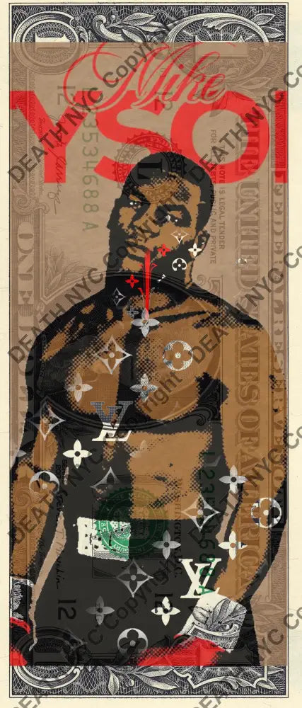 $1 USD ’210725$6’’ (2025) Edition of 100 tyson $1 bill Art Print