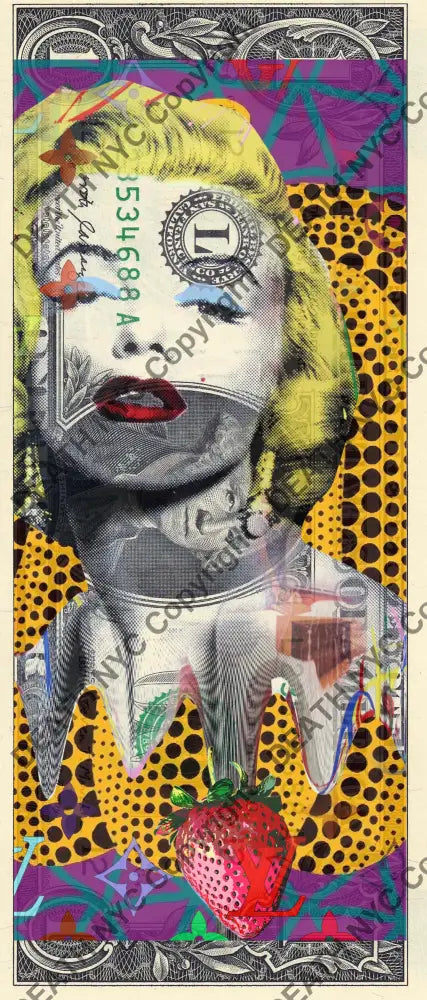 $1 Usd ’221124$7’’ (2024) Edition Of 100 Monr Art Print