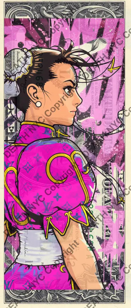 $1 Usd 230923$20 Chun Li (2023) Edition Of 100 Art Print