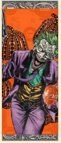 $1 Usd ’240224$5’ (2023) Edition Of 100 Joker Art Print