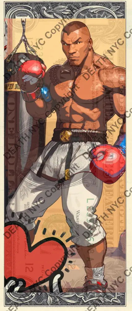 $1 Usd ’240524$3’ Tyson (2024) Edition Of 100 Art Print