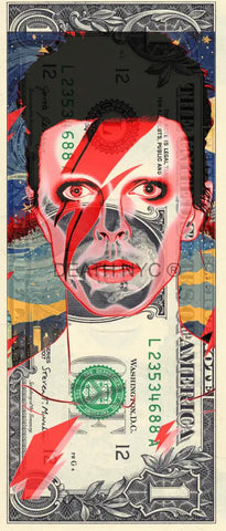 $1 Usd ’240524$4’ Bowie (2024) Edition Of 100 Art Print