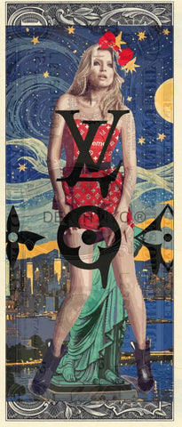 $1 Usd ’240524$5’ Kate (2024) Edition Of 100 Art Print