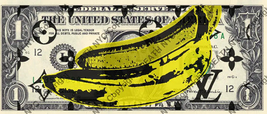 $1 Usd ’240524$7’ Banana (2024) Edition Of 100 Art Print