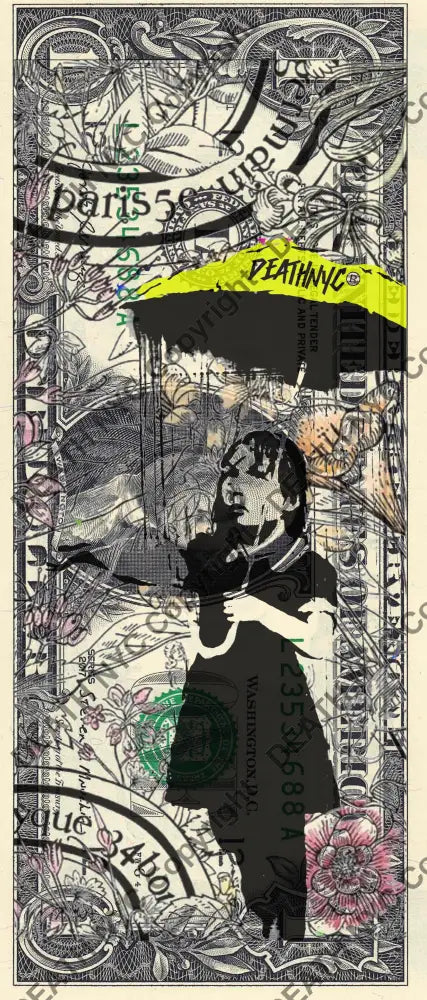 $1 Usd ’240824$3’’ (2024) Edition Of 100 Banksy Art Print