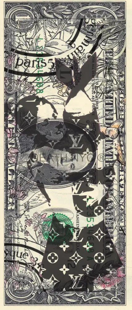 $1 Usd ’240824$4’’ (2024) Edition Of 100 Banksy Art Print