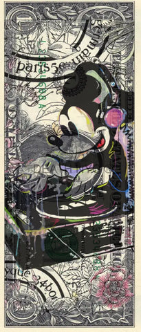 $1 Usd ’240824$9’’ (2024) Edition Of 100 Mickey Art Print