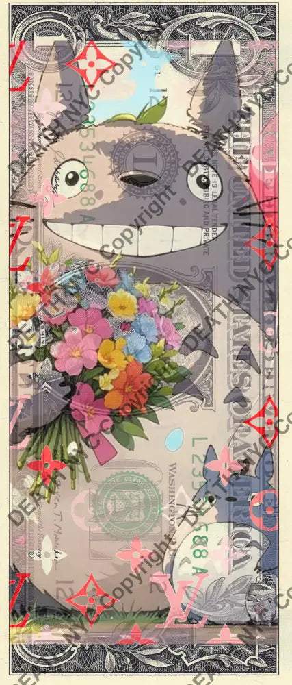 $1 USD ’260425$6’’ (2025) Edition of 100 toto $1 bill Art Print