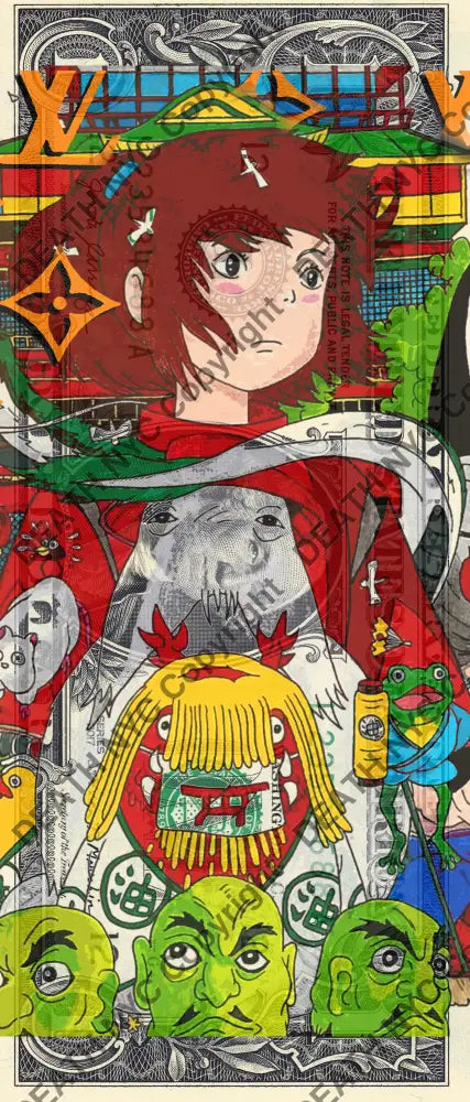 $1 USD ’270625$9’’ (2025) Edition of 100 ghi $1 bill Art Print