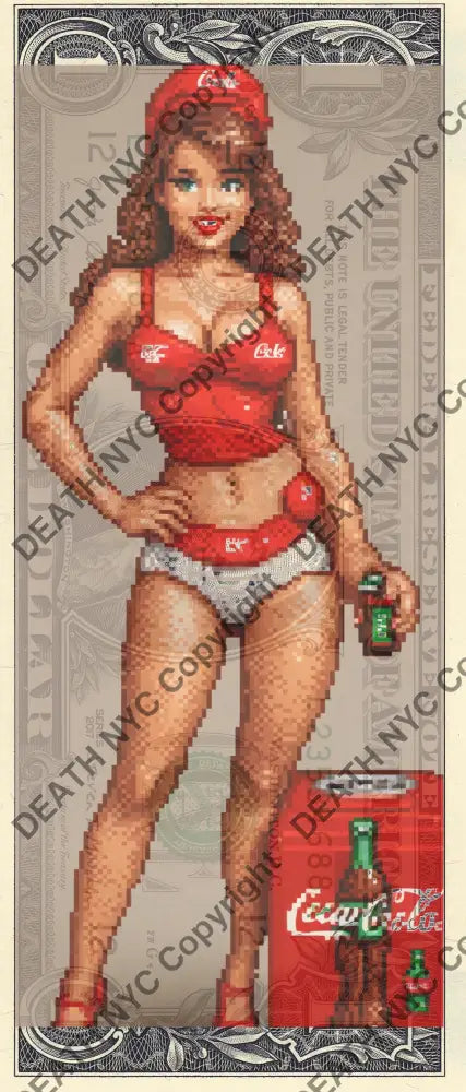 $1 Usd ’270724$8’’ (2024) Edition Of 100 Coke Art Print