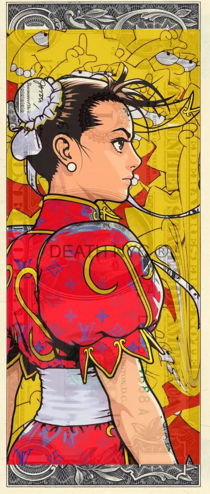 $1 Usd ’280324$6’ Chun Li (2024) Edition Of 100 Art Print