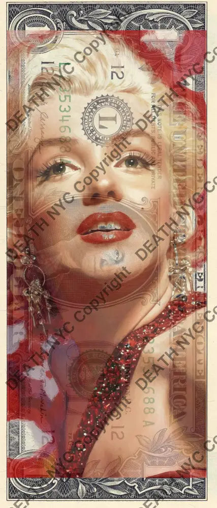 $1 USD ’280426$10’’ (2026) Edition of 100 monr - $1 bill - Art Print