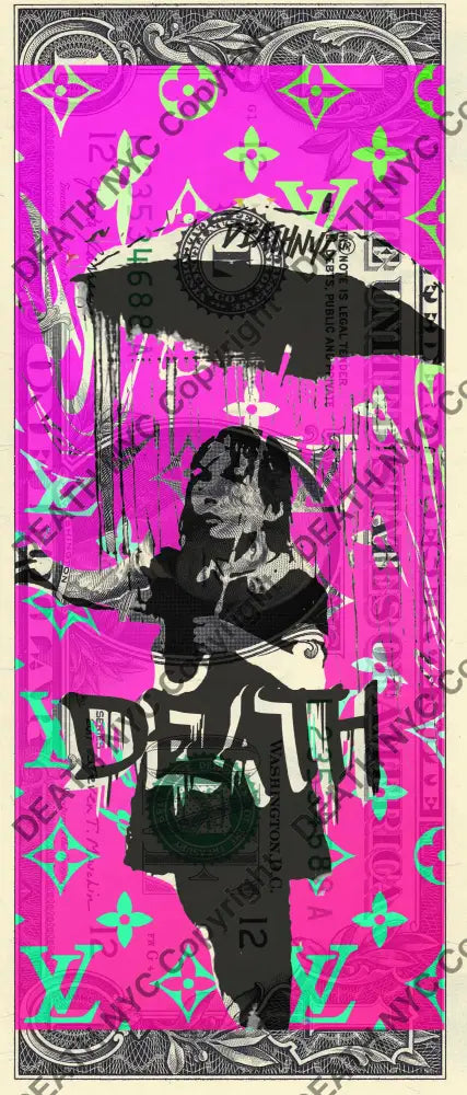 $1 USD ’280426$16’’ (2026) Edition of 100 bank - $1 bill - Art Print
