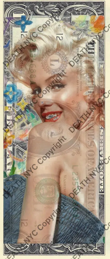 $1 USD ’280426$17’’ (2026) Edition of 100 monr - $1 bill - Art Print