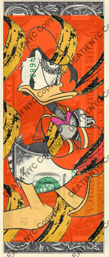 $1 Usd 281023$22 Donald Duck(2023) Edition Of 100 Art Print