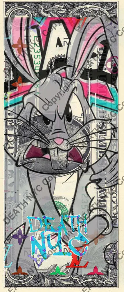 $1 Usd ’291224$11’’ (2024) Edition Of 100 Bunny Art Print