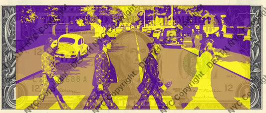 $1 USD ’311221$13’’ (2021) Edition of 100 btles $1 bill Art Print