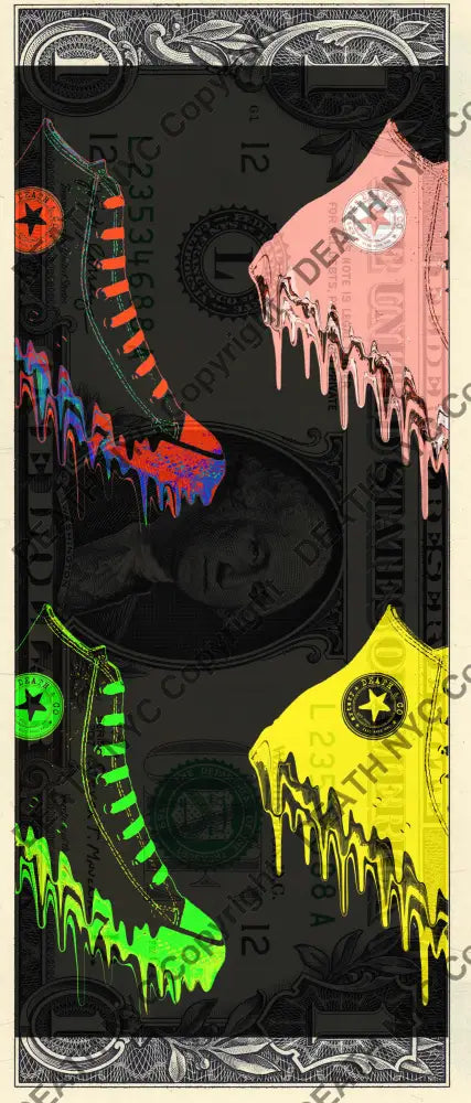$1 USD ’311221$9’’ (2021) Edition of 100 conv $1 bill Art Print