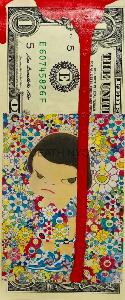 $1 Usd $ Cute Flower Drip (2020) Edition Of 1 Art Print