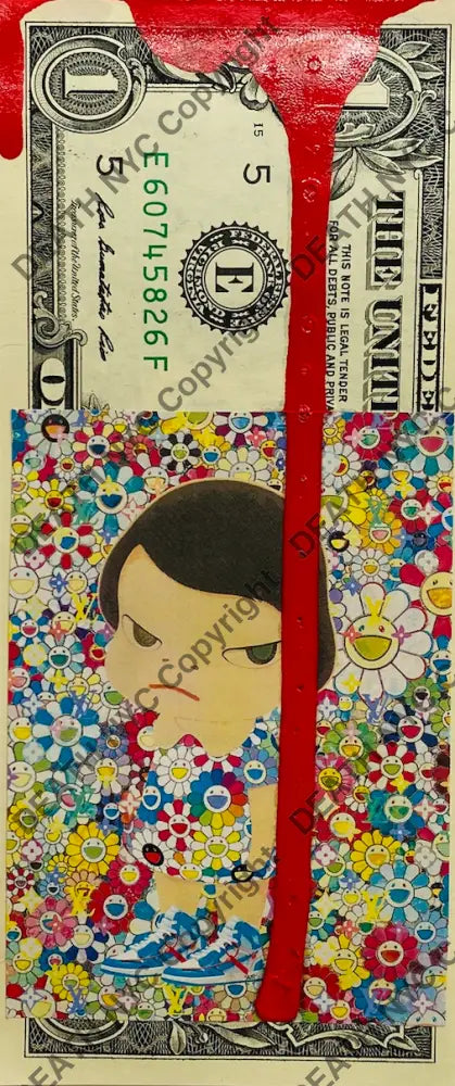 $1 Usd $ Cute Flower Drip (2020) Edition Of 1 Art Print