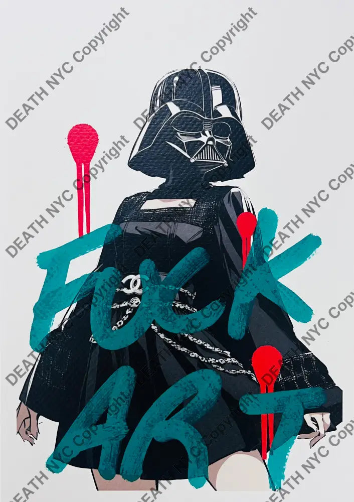 ’10018’’ F Art Vdr Hand Written (Edition Of One) 2025 Print