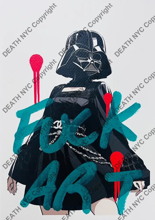 ’10018’’ F Art Vdr Hand Written (Edition Of One) 2025 Print