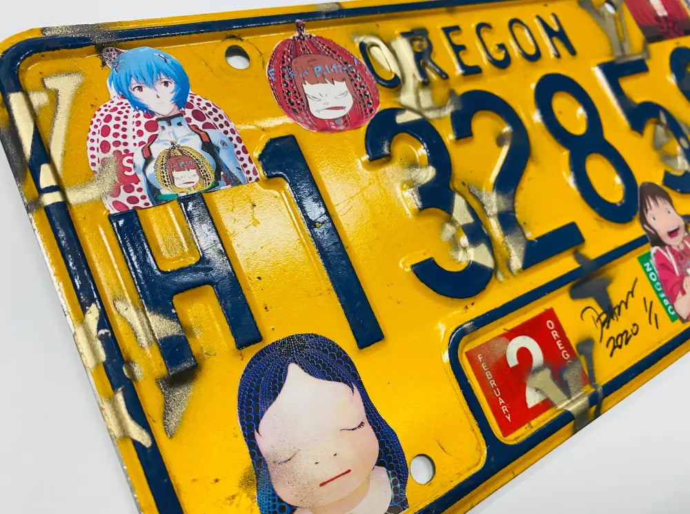 132858 Original License Plate (2020) Art Print