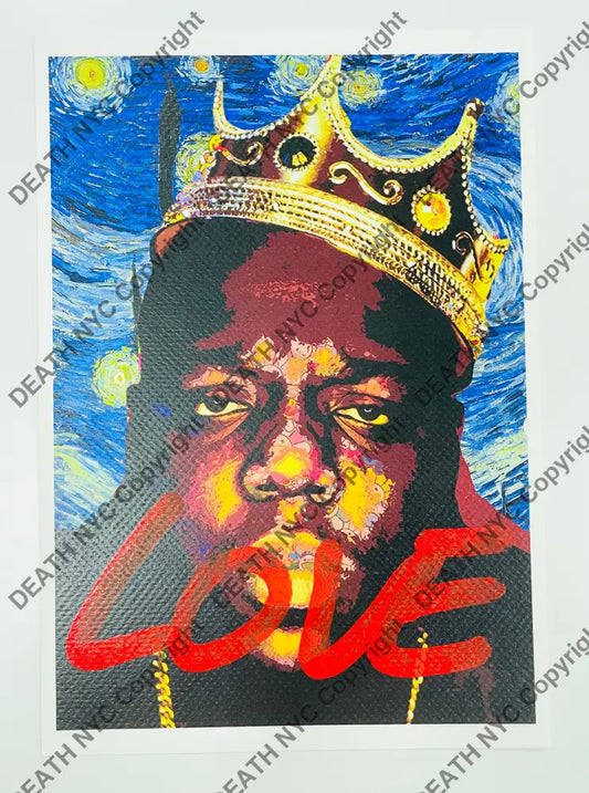 21085 Hand Written (Edition Of One) (2023) Biggie Art Print