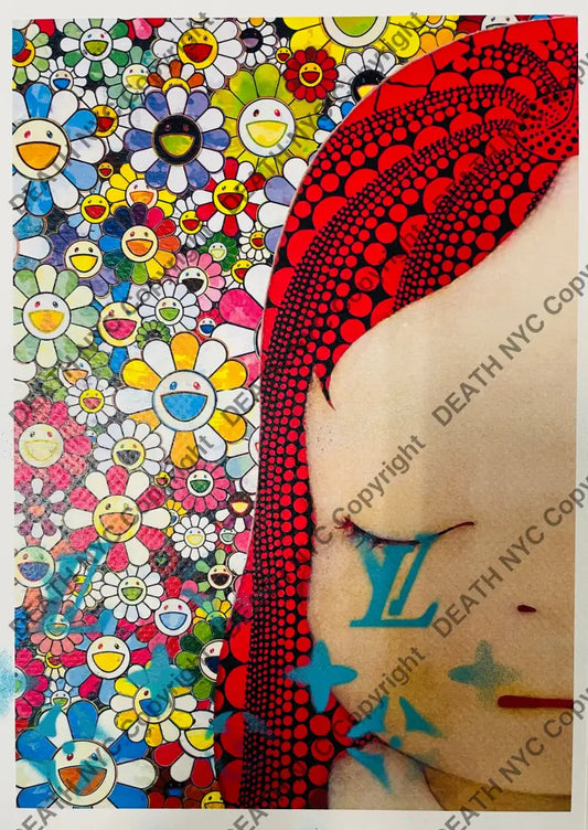 ’25017’’ Cute Right Flwr Hand Written (Edition Of One) 2025 Art Print