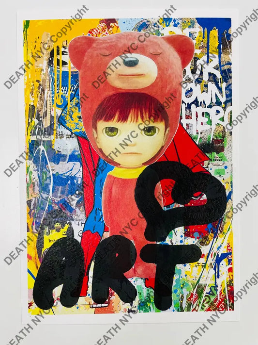 28101 (Edition Of One) Yamamoto Handwritten 2022 Art Print