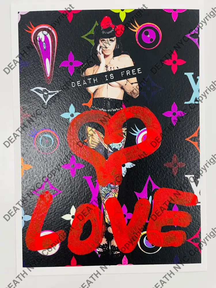28105 (Edition Of One) Kate Handwritten 2022 Art Print