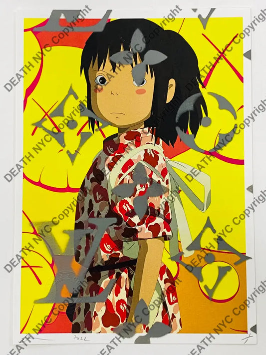 290416 (Edition Of One) Stencil 2022 Art Print