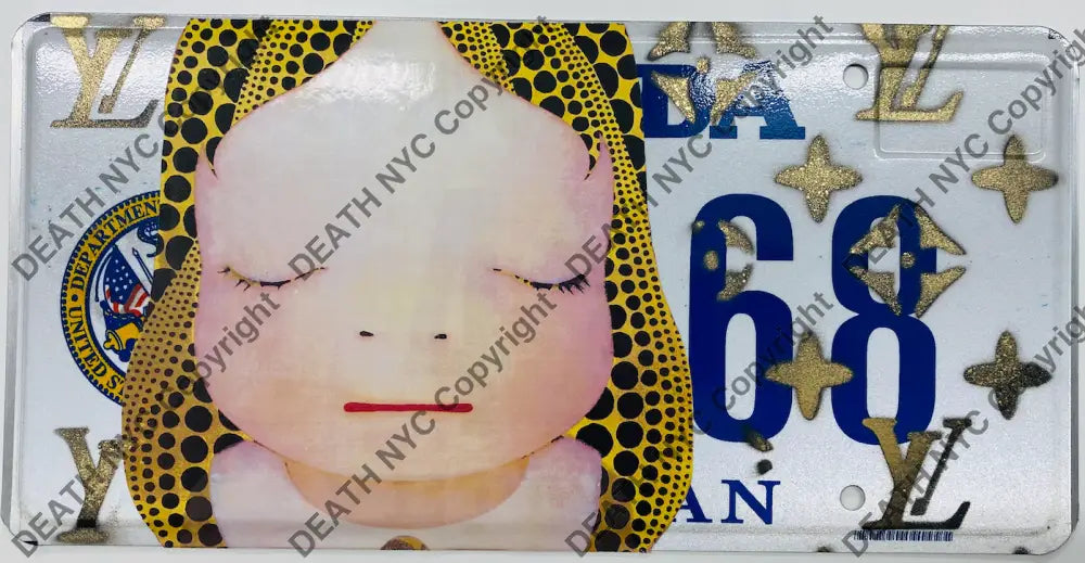68 Original License Plate (2020) Art Print