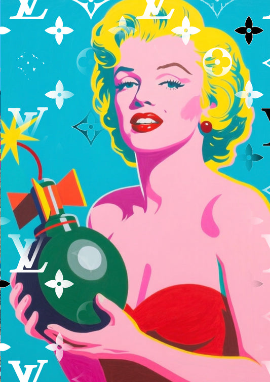 Auction "AUC887 monr" art print 45x32cm (Edition of 100)