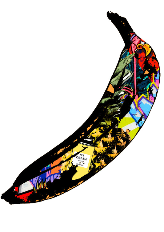 Auction "banana flwr 2" art print 45x32cm (Edition of 100)