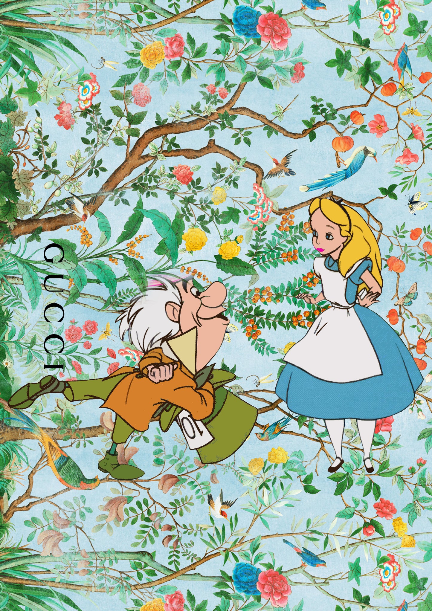 Auction "AG195 alice" art print 45x32cm (Edition of 100)