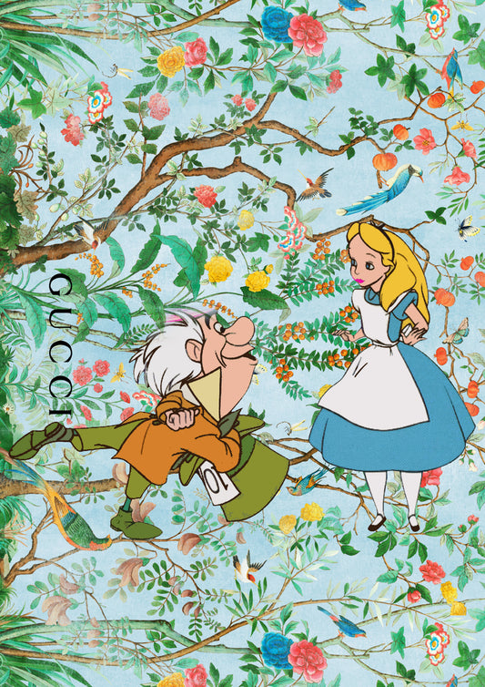 Auction "AG195 alice" art print 45x32cm (Edition of 100)