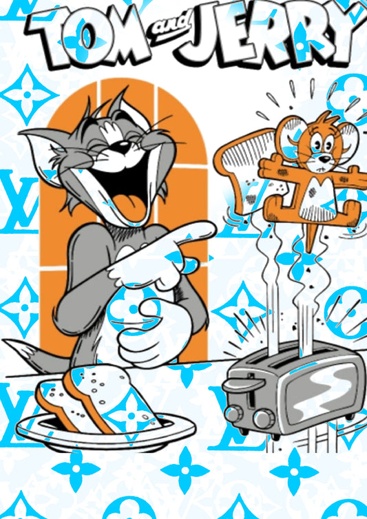 Auction "AN151 tom" art print 45x32cm (Edition of 100)