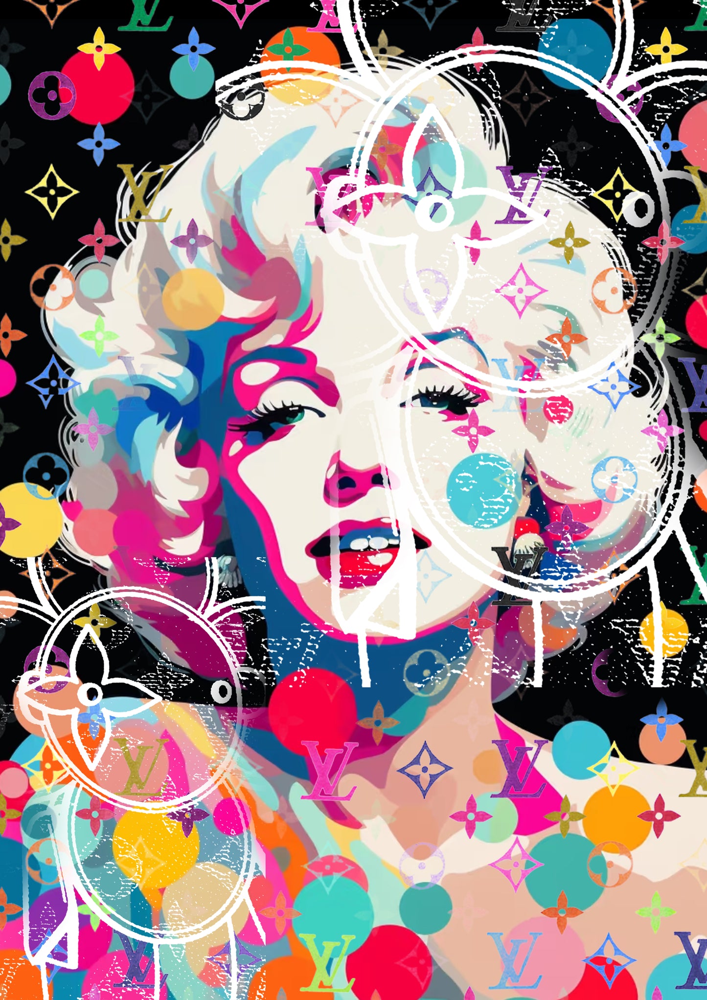 Auction "AZ270 monr * " art print 45x32cm (Edition of 100)