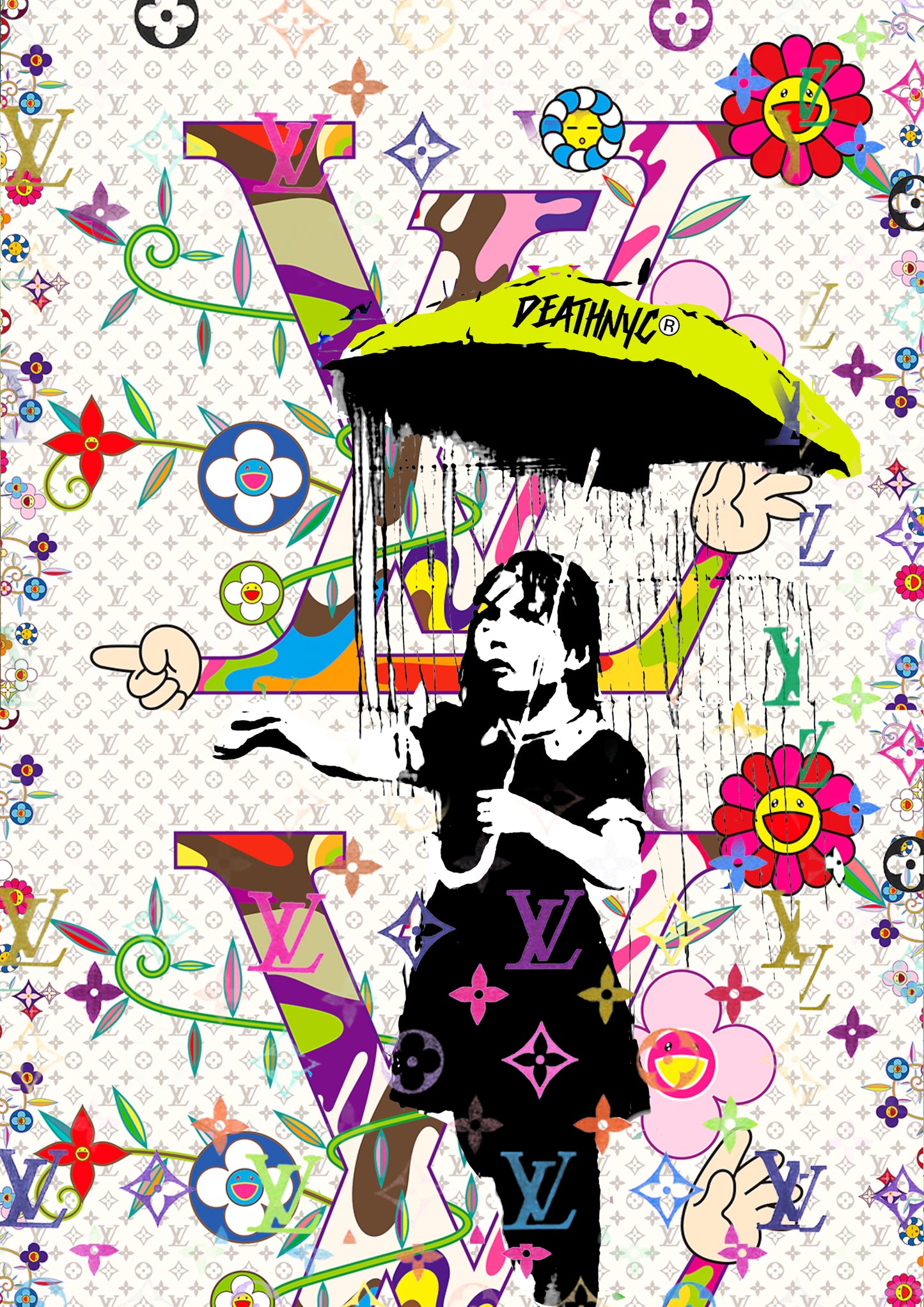 Auction "AZ338 bank" art print 45x32cm (Edition of 100)