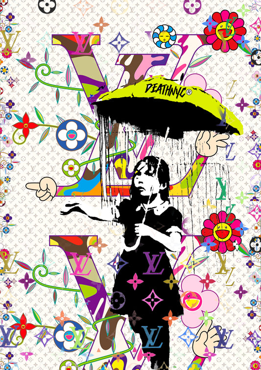 Auction "AZ338 bank" art print 45x32cm (Edition of 100)