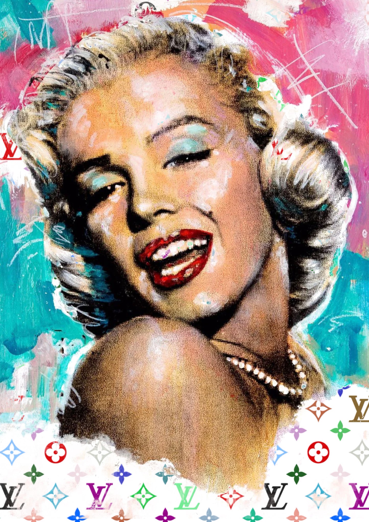 Auction "BE201 monr " art print 45x32cm (Edition of 100)