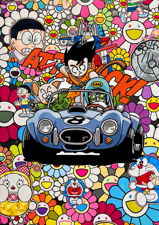 Auction "BE590 g k" art print 45x32cm (Edition of 100)