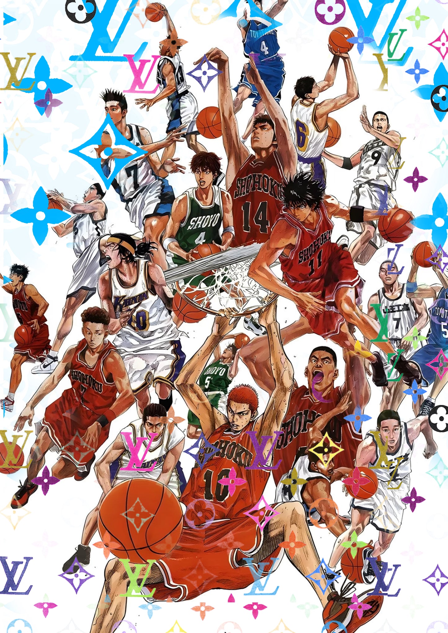 Auction "BE737 slam" art print 45x32cm (Edition of 100)