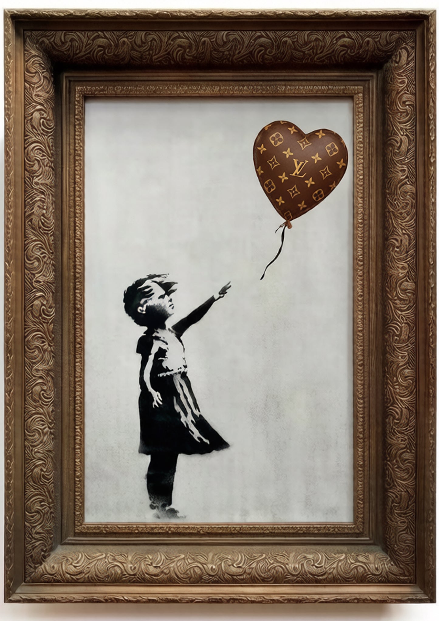 Auction "DB167 bank" art print 45x32cm (Edition of 100)