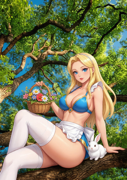 Auction "DB206 alice" art print 45x32cm (Edition of 100)
