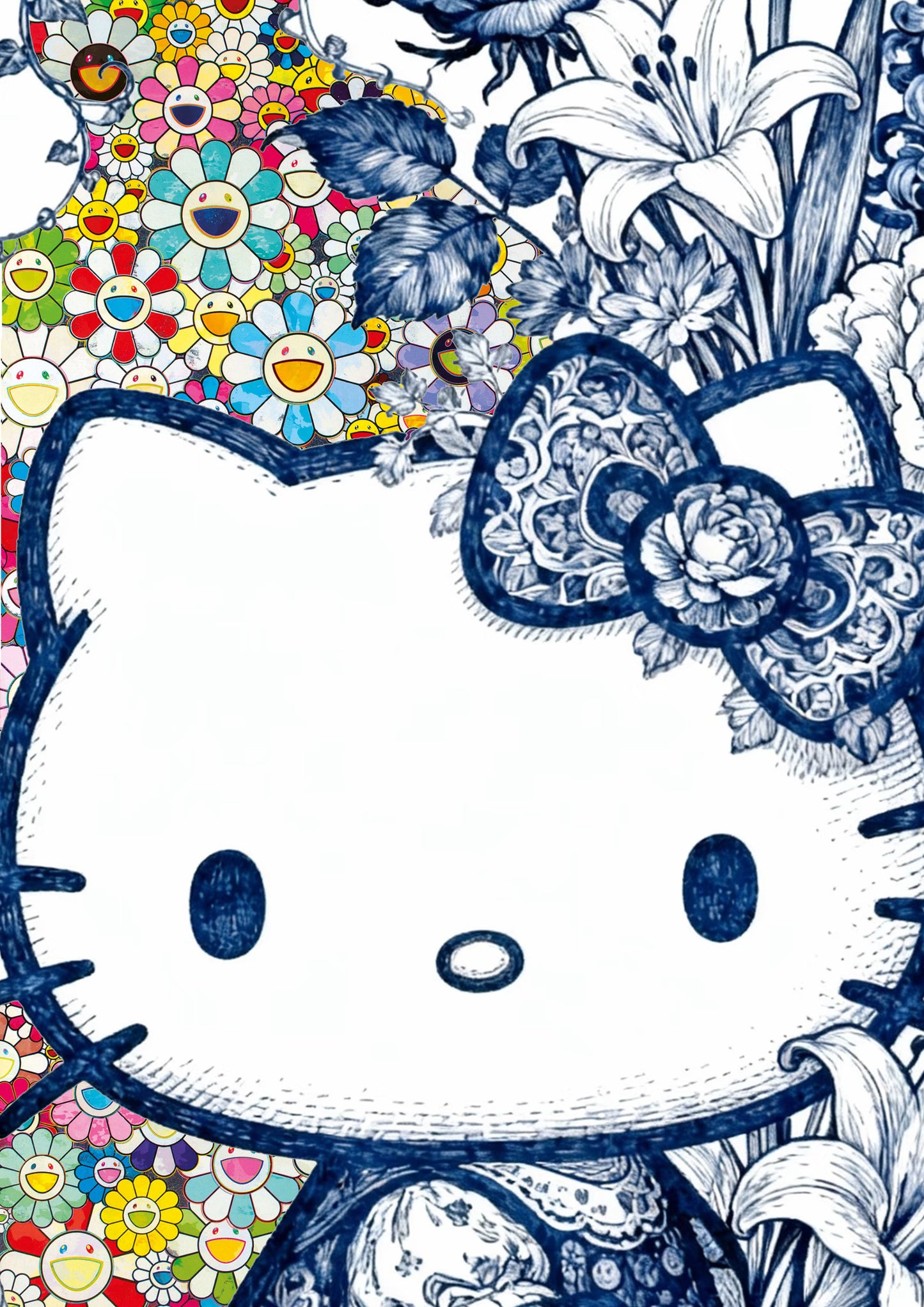 Auction "DB228 kitty" art print 45x32cm (Edition of 100)