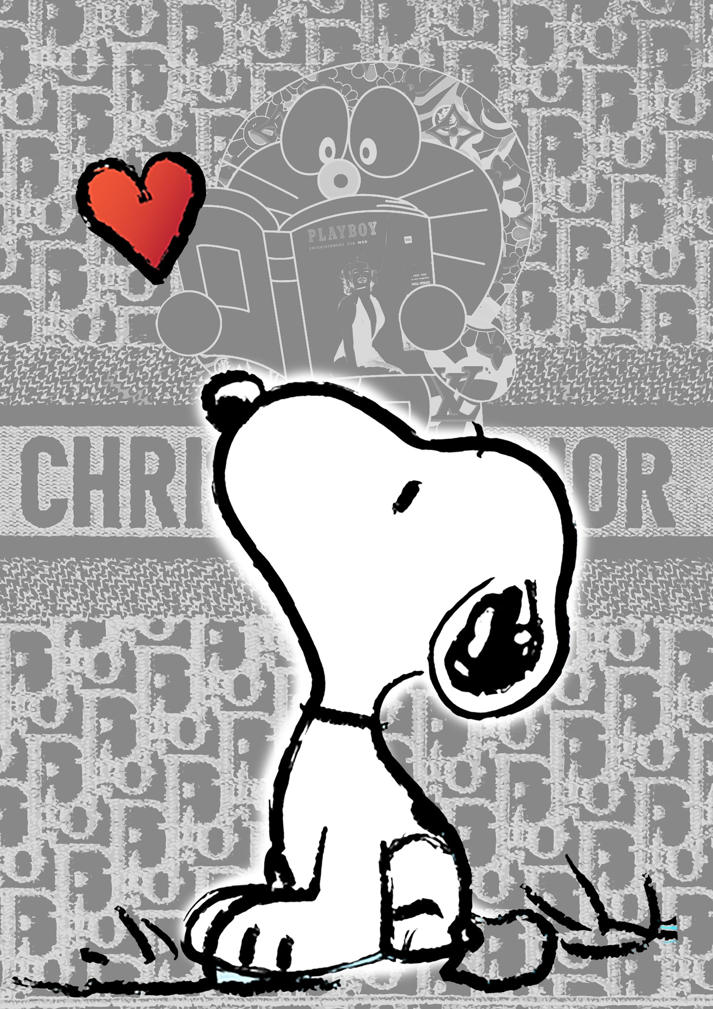 Auction "K579 silly " art print 45x32cm (Edition of 100)