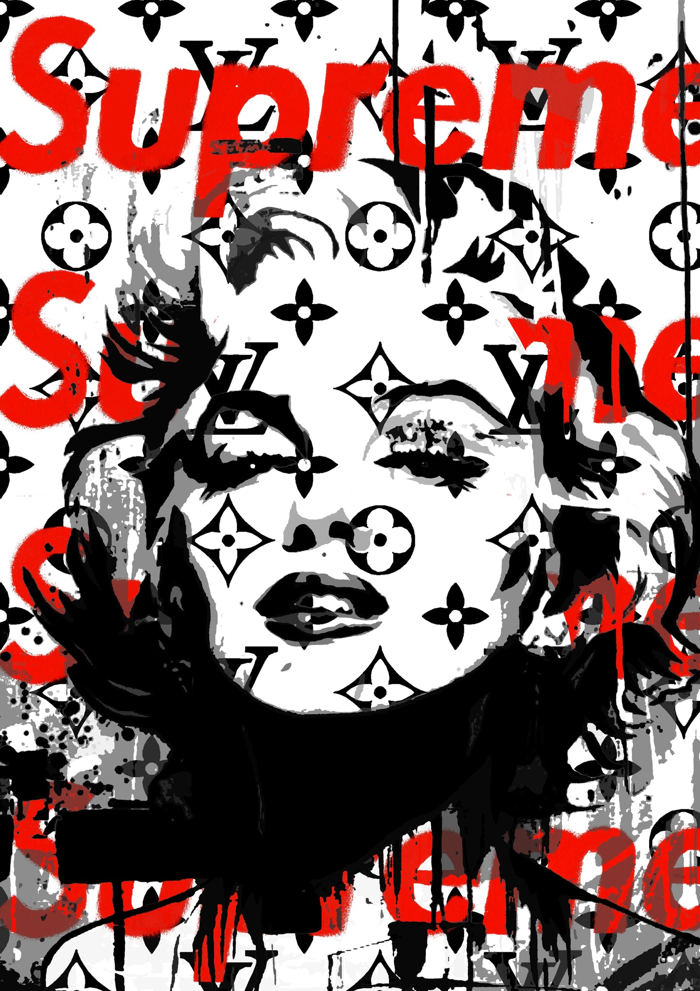 Auction "P1  monr  " art print 45x32cm (Edition of 100)