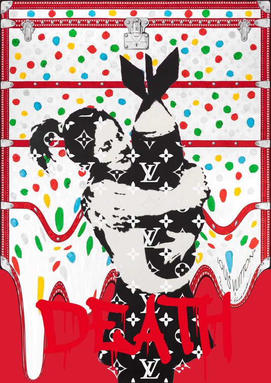 Auction "P985 bank" art print 45x32cm (Edition of 100)